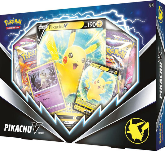 Pikachu V Box Set (2 Fusion Strike + 2 Brilliant Stars)