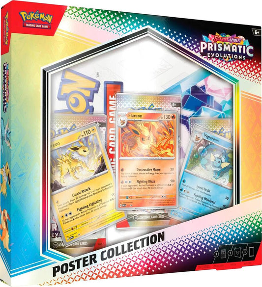 Prismatic Evolutions Poster Collection Box Set - SV: Prismatic Evolutions