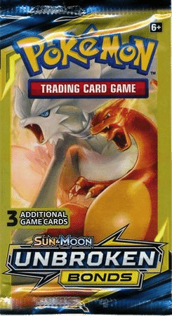 (1) XY Unbroken Bonds 3-Card Booster Pack