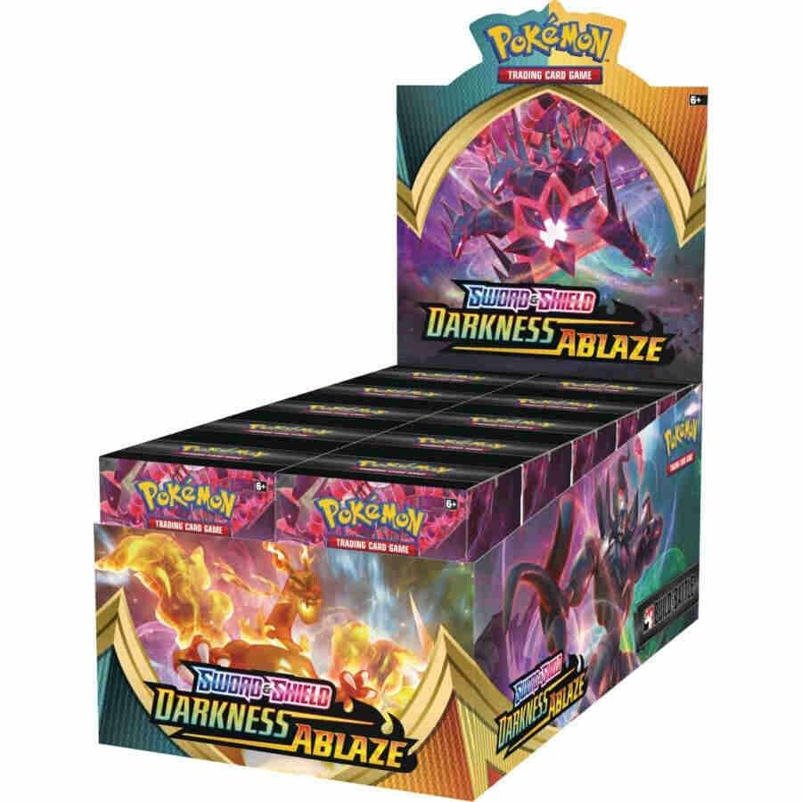 SEALED CASE Darkness Ablaze Build & Battle Box Display