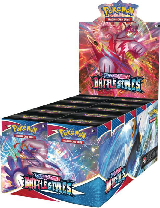 SEALED CASE Battle Styles Build & Battle Box Display