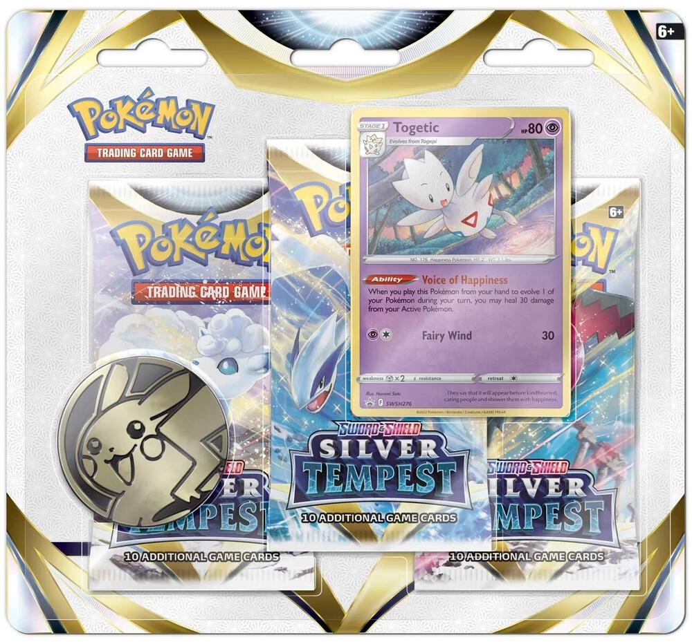 Silver Tempest Togetic Blister Pack (3 packs)