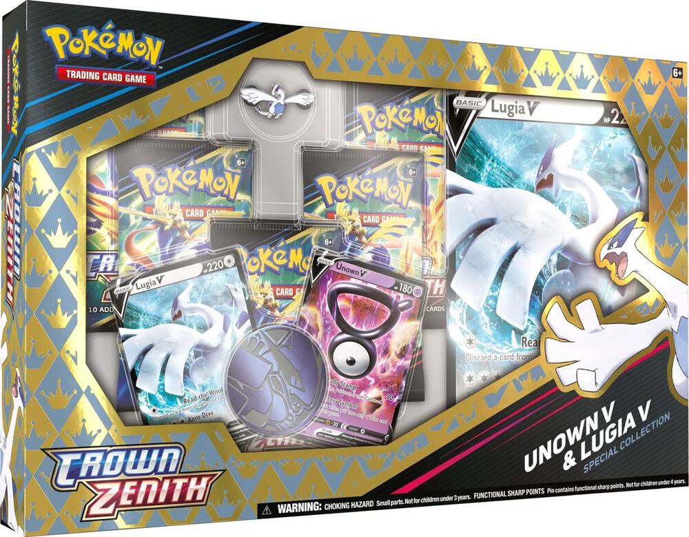 Crown Zenith Special Collection [Unown V & Lugia V] - Crown Zenith Box Set