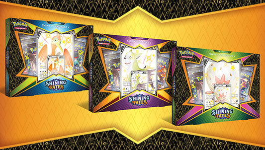 Shining Fates Collection (Shiny Eldegoss V, Shiny Boltund V, and Shiny Cramorant V) ALL 3 BOX SETS!