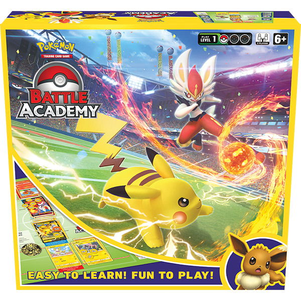 Battle Academy - Eevee V, Cinderace V, Pikachu V