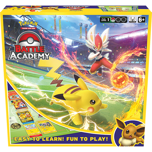 Battle Academy - Eevee V, Cinderace V, Pikachu V