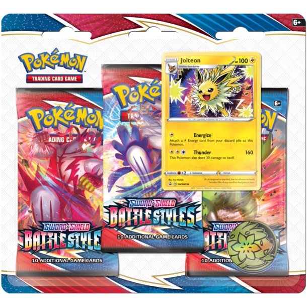 Battle Styles Jolteon Blister Pack (3 packs)